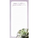 Küchen-Notizblock - Du verstehst meine Gedanken