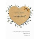 Postkarte - Gottes Segen zur Hochzeit