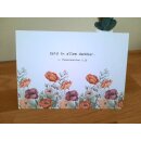 Postkarte - Seid in allem dankbar