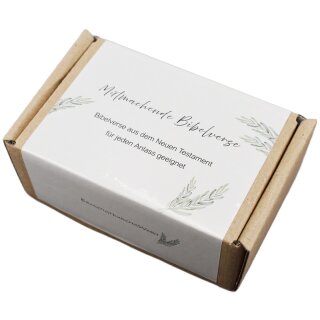 Kartenbox - Mutmachende Bibelverse