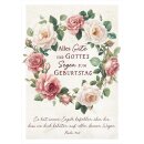 Postkarte - Kranz aus Rosen