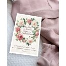 Postkarte - Kranz aus Rosen