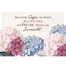 Postkarte - Hortensien