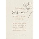 Postkarte - Werde ein Segen