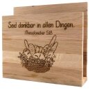 Serviettenständer - Seid in allem Dankbar