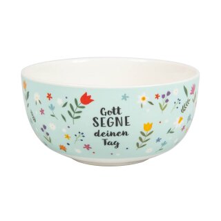 Müslischale - Blumen