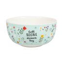 Müslischale - Blumen