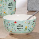 Müslischale - Blumen