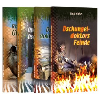 Buchpaket 2 - Dschungeldoktor - 4 Bände im Paket