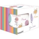 Tasse - Gute Wünsche: Freude, Glück, Dankbarkeit