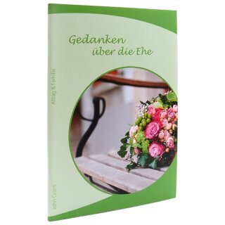 Heft Gedanken über die Ehe
