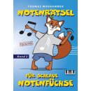 Notenrätsel für schlaue Notenfüchse, Band...