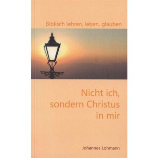 Buch Nicht ich, sondern Christus in mir