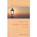 Buch Nicht ich, sondern Christus in mir