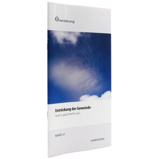 Heft Entrückung der Gemeinde