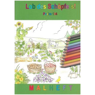 Malheft - Lob des Schöpfers