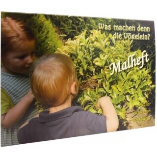 Malheft Was machen die Vögelein