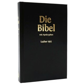 Luther 1912 mit Apokryphen Taschenausgabe