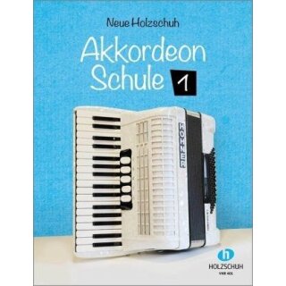 Musik und Notenheft Akkrodeon Schule Band 1