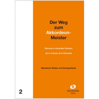 Notenheft Der Weg zum Akkoredenmeister 2