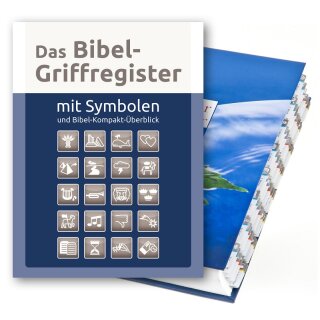 Das Bibel-Griffregister mit Symbolen