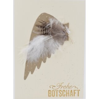 Doppelkarte - Frohe Botschaft