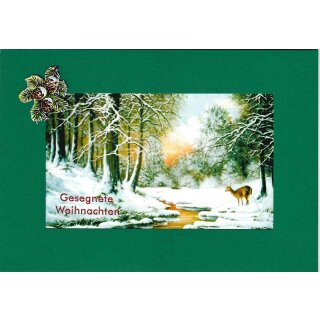 Doppelkarten zu Weihnachten