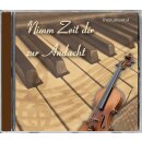 CD Nimm Zeit dir zur Andacht Instrumental