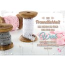 Postkarte - Spitze auf der Rolle