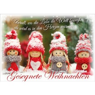 Postkarte - Wichtelmännchen