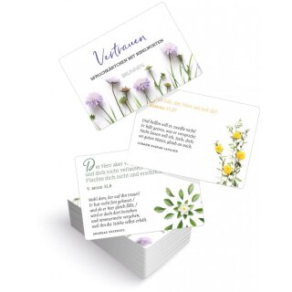 Spruchkärtchen mit Bibelworten 2 - Vertrauen