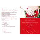 Grußheft - Hochzeit