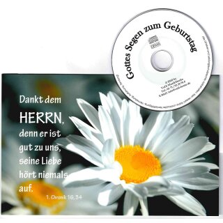 CD-Card zum Geburtstag