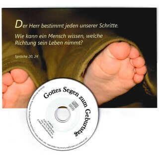 CD-Card zum Geburtstag
