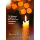Postkarte - Weihnachten und Neujahr