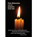 Postkarte - Ich bin das Licht