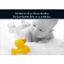 Postkarte - Die Welt ist voll von kleinen Wundern