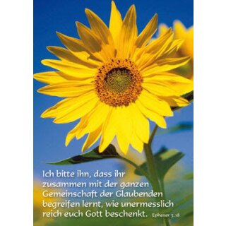 Postkarte - Ich bitte ihn, dass ihr zusammen...