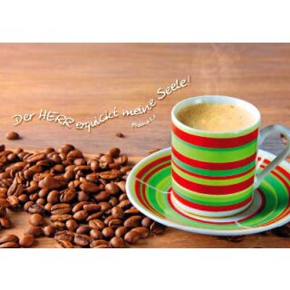 Postkarte - Espresso