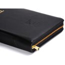 Bibel von der Seite Sichtbar Reißverschluss