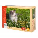 Holz-Puzzle - Katzenbaby