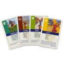 Ein paar Karten von Kartenspiel - Bibel-Quartett