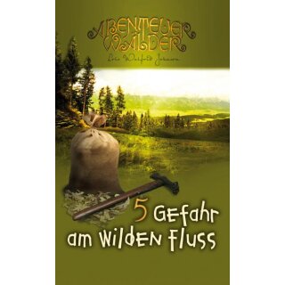 Ein Sack und Hammer im Hintergrund der Wald