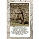 Klappkarte A6 Trauer - Baum in Blüte, mit Umschlag...