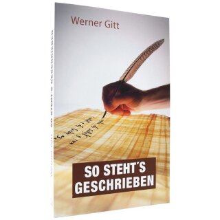 So stehts geschrieben