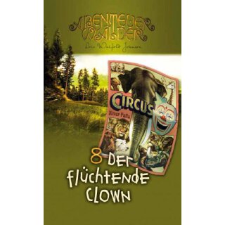 Zirkuswagen im Hintergrund der Wald