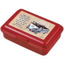 Brotdose rot Möge Gott dich begleiten