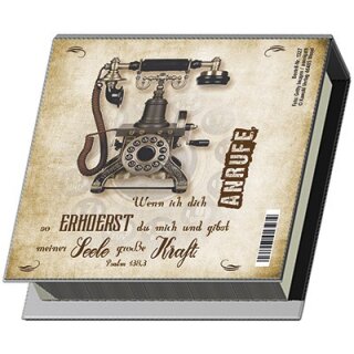 Notizblock Wenn ich dich anrufe