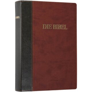 Bibel Schlachter 2000 Grodruckausgabe grau braun