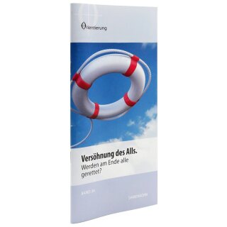 Heft Versöhnung des Alls